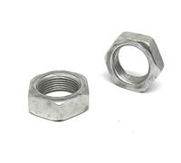 Tuercas hexagonales de paso M16x1.0mm, acero al carbono, tuerca hexagonal de rosca fina galvanizada (M16x1.0mm)