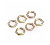Tuercas hexagonales finas de rosca fina con dientes finos de zinc de colores chapados en M6, M7, M8, M9, M10, M11, M12 y M13, paso de 0,75 mm, 1 mm, 1,25 mm y 1,75 mm.(M12x0.75x3mm (30pcs))