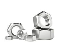 Tuercas Hexagonales Hexagonales De Acero Inoxidable 304 M1 M1.2 M1.4 M1.6 M2 M2.5 M3 M3.5 M4 M5 M6 M8 M10-M36(M33x1pcs)