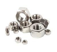 Tuercas hexagonales M1 .2 .4 .6 M2 .5 M3 M4 M5 M6 M8 M10 M12 M14 M16 M18 M20 Tuerca Acero Inoxidable 304 DIN934 Métrico(M3.5 x 25Pcs)