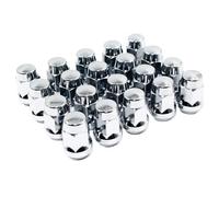 tuercas llanta Compatible con Volvo para 240 1990 1991 1992 1993 para 244 1984 1985 1986 1987 1988 1989 Tuercas de rueda 1/2-20 6036310AA