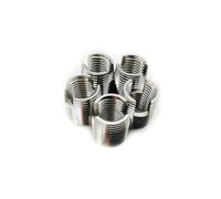 Tuercas metálicas autorroscantes con ranura para i Kit de reparación insertos roscados autorroscantes acero inoxidable M2 a M12(M2XM4.5X6(20PCS))