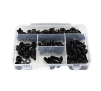 Tuercas Motocicleta Para CBR929RR 2000 2001 Kit Tornillos Carenado Completo Moto Juego Tornillos Tuerca Tornillo Avellanado(Black)
