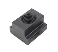 Tuercas para ranuras en T Grado 8,8/10,9 M6 ~ M48 negro 45# acero roscado a través de ranura tuerca en T tuercas deslizantes abrazadera mesa fresadora tuercas en T(Grade 8.8,M16(18x28x20mm)-5pcs)