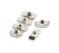 Tuercas para ranuras en T Tuercas de ranura en T con cabeza de martillo de acero al carbono M3-M8 for perfiles de aluminio 2020, 3030 y 4040 (paquete de 15)(M5-20 15pcs)