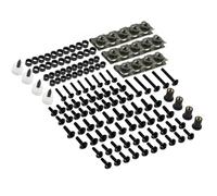 Tuercas Pernos Carenado Kit De Tornillos Para Carenado Motocicleta Para Suzuki Para Bandit 1200 Para Bandit1200 Tuercas Fijación, Clips Y Parabrisas Abrazadera De Tornillo(Negro)
