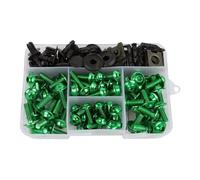 Tuercas Pernos Carenado Kit De Tornillos Para Carenado Motocicleta Para Suzuki Para Hayabusa SV1000 SV 1000 Tuercas Fijación, Clips Carrocería Parabrisas Abrazadera De Tornillo(Verde)