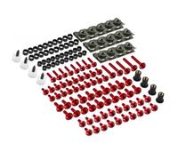 Tuercas Pernos Carenado Kit De Tornillos Para Carenado Motocicleta Para Yamaha YZFR15 YZF-R15 YZF R15 Tuercas Fijación, Clips Carrocería Parabrisas Abrazadera De Tornillo(Rojo)