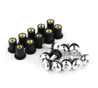Tuercas Pernos Carenado Kit Para Suzuki GSR600 GSR750 GSR1000 M5 * 16 10 Uds Kit De Pernos Deflectores Parabrisas