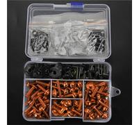 Tuercas Pernos Carenado Kit Tornillos Carenado Motocicleta Para Ducati 748 916 996 998 749 999 848 1098 1198 Clips Tuercas Fijación Carrocería Parabrisas Abrazadera De Tornillo(Naranja)