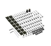 Tuercas pernos Kit De Tornillos Carenado Para Motocicleta Para Para CBR300R Para CBR 300 R 300R Fijación, Tuercas Carrocería, Clips Kit Tornillos Carenado Motocicleta(Plata)
