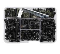 Tuercas Pernos Kit De Tornillos Carenado Para Motocicleta Para Para NINJA300 Para NINJA 300 Fijación, Clips, Tuercas Carrocería Carenado Kit Motocicleta Tornillos(Negro)