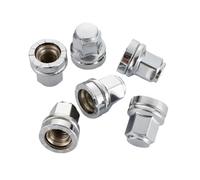 Tuercas Planas para Ruedas de Coche, Tornillos para buje de Rueda M14x1.5 M14x2.0 Hexagonal 21 mm Grosor 34 mm 24 Piezas (M14x2)