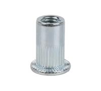 TUERCAS REMACHABLES RANURADAS ANCHAS ACERO M12