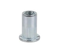 TUERCAS REMACHABLES RANURADAS ANCHAS ACERO M3