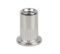 TUERCAS REMACHABLES RANURADAS ANCHAS INOX A-2 M8