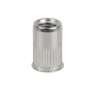 TUERCAS REMACHABLES RANURADAS CABEZA REDUCIDA INOX A-2 M3