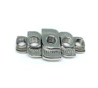 Tuercas T, Hammer Head T-Nuts M3 M4 M5 Nickel Plated For 2020 Aluminum Profile Pack Of 5-100 pcs(20-m3,5PCS)