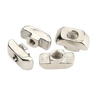 Tuercas T, M3-M8 T-Nut Hammer Head Fastener 2020 3030 4040 Aluminum Profile 3D Printer Parts 10 Pcs(Type C,M3)