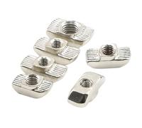 Tuercas T, T Slot Hammer Head Nuts M3-M8 Carbon Steel For 2020 3030 4040 Aluminum Profile Pack Of 15(M4-40 15pcs)