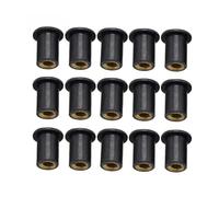 Tuercas Tornillos M5 5MM Accesorios Motocicleta Tuerca Pozo Parabrisas Tuercas Goma Para CB599 Para CBR600RR Para CB600 Para CBR 600 Para F2 Para F3 Para F4(15 pieces 5MM)