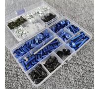Tuercas Tornillos Pernos Compatible Con Aprilia Para Tuono V4 R Aprc 1100 Rr-Factory 660 Concept Para Sx 50 Srv850 Sr Max300 Kit Tornillos Carenado Motocicleta Tornillos Carrocería(Blue)