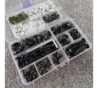 Tuercas Tornillos Pernos Compatible Con Aprilia Para Tuono V4 R Aprc 1100 Rr-Factory 660 Concept Para Sx 50 Srv850 Sr Max300 Kit Tornillos Carenado Motocicleta Tornillos Carrocería(Black)