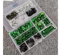 Tuercas Tornillos Pernos Compatible Con Aprilia Para Tuono V4 R Aprc 1100 Rr-Factory 660 Concept Para Sx 50 Srv850 Sr Max300 Kit Tornillos Carenado Motocicleta Tornillos Carrocería(Green)