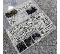 Tuercas Tornillos Pernos Compatible Con Aprilia Para Tuono V4 R Aprc 1100 Rr-Factory 660 Concept Para Sx 50 Srv850 Sr Max300 Kit Tornillos Carenado Motocicleta Tornillos Carrocería(Silver)