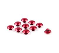 Tuercas Tornillos Pernos Compatible Con Yamaha Para Casquillo Hexagonal Para Perno Tuerca Tapa De Cabeza M8 8MM Kit De Carenado De Motocicleta(Red)