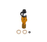 Tuercas y tornillos Compatible Con Suzuki M10x1.0mm Tapa De Pezón De Purga De Motocicleta Tornillo De Purga De Pinza De Cilindro Maestro De Freno De Bicicleta De Motocross Con Tapa