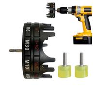 Tuercas Zipper Accesorio Para Taladros | Taladro Para Pernos Fijación de Acoplamiento Hexagonal,Tornillo De Varilla Roscada De Tuerca De Liberación Rápida | Para Mantenimiento De Suministros