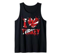 Türkiye I Love Turquía para entusiastas Camiseta sin Mangas