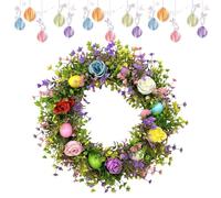 Türkranz - Wiederverwendbar | Realistisch Im Frühling - Künstlicher Eier Türkranz - Für Fenster, Kaminmantel, Restaurant, Wand, Esszimmer, Terrasse Und