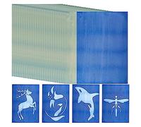 Tuesoa Kits de Papel de ImpresióN Solar de 30 Hojas Kit de Papel de Cianotipo A4 Nature Printing Solar para NiñOs y Adultos DIY Art Crafts Project