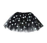Tütü Rock Mädchen Tüllrock Ballett Röcke Tutu Ballettrock Prinzessin Minirock Baby Kinder Party Kostüm Tanzbekleidung für Fasching Halloween Verkleidung Karneval Cosplay Abendkleid Tanzkleid TanzSkirt