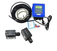 TUF-2000B - Medidor de corriente para modelo de pared, sensor de pinza de memoria SD, digital, líquido, medidor de flujo ultrasónico, clase de impermeabilidad (Host plus TM-1-HT)