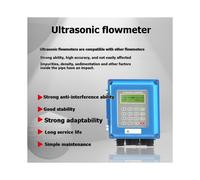 TUF-2000B-TM-1 Caudalímetro Ultrasónico de Agua Líquida para Montaje en Pared, Transductores TM-1, Caudalímetros Digitales Modbus RS485 AU