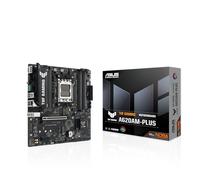 TUF Gaming A620AM-PLUS WiFi AMD A620A mATX, 8+2+1 Fases de Potencia, DDR5, PCIe 4.0, Ranuras M.2 duales, WiFi 6, 2,5 GB Ethernet, Dual DisplayPort, HDMI, USB-A 10Gbps Trasero, USB-C 10Gbps Encendido