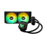 ASUS TUF Gaming LC II 240 ARGB - Sistema de refrigeración líquida (Aura Sync y dos ventiladores de radiador TUF Gaming ARGB de 120 mm)
