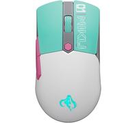 TUF Gaming Mini mouse inalámbrico Hatsune Miku Edition- Ratón inalámbrico ligero y ambidiestro de 65 g para juegos con conectividad de tres modos, sensor de 12.000 ppp e interruptores mecánicos de