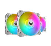 Asus - Lots de 3 Ventilateurs TUF Gaming TF120 ARGB White Edition