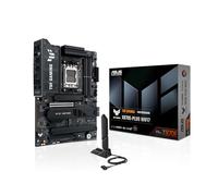TUF Gaming X870E-PLUS WIFI7 - Placa base AMD X870E ATX con etapas de potencia de 16+2+1 80A, soporte DDR5 con AEMP, PCIe 5.0 x16 con ranura PCIe Q-Release Slim, cuatro ranuras M.2, WiFi 7 con antena