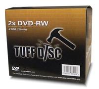 Tuff Disc 2 x DVD-RW 4.7 GB 120 min 10 discos