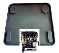 TUFF LUV El accesorio perfecto de alfombrilla de silicona compatible con cafetera Ninja Luxe Espresso [Essential [ES501]/ Premier [ES601] / Pro [ES701]] - Evita manchas de agua y fugas