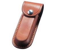 TUFF LUV Funda de piel gruesa color marrón compatible con Leatherman Wave+, Rebar/Sidekick/Wingman/Charge+, Rev/Free P2 y P4
