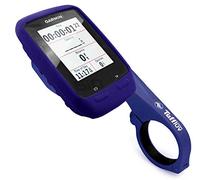 TUFF LUV Funda de Silicona para Garmin Edge 510 y Montaje del Manillar - Azul