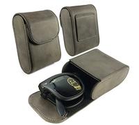 TUFF LUV Western Genuine Cuero Funda para Gafas de Sol Plegable Ray-Ban Wayfarer- Marrón (Gafas de Sol no Incluidas)