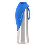 Tuff Pupper PupFlask botella de agua grande para perro | Acero inoxidable de 27 o 40 onzas | Botella a prueba de fugas, tamaño perfecto para todas las razas de perros. Nebulosas Azules 40 onzas