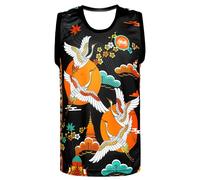 Tuff Sport Camiseta sin mangas para Muay Thai, boxeo, entrenamiento, gimnasio, entrenamiento, Tuf-tt110, L